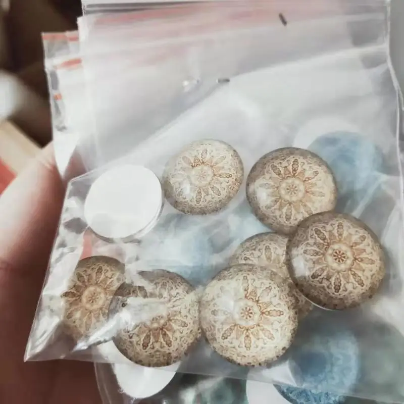 100 шт 18 мм круглые мозаичные плитки DIY хрустальные стеклянные камни для