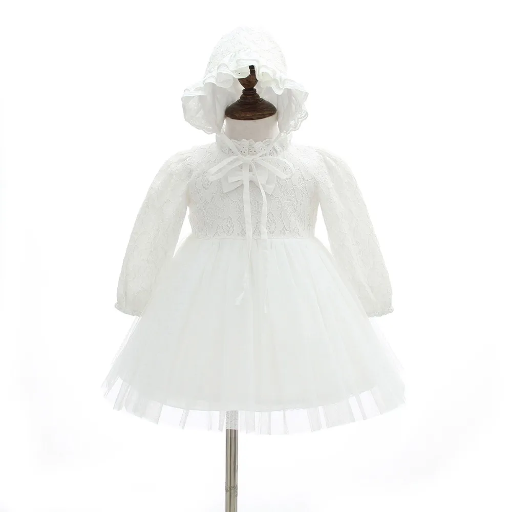 Кружевное платье с длинным рукавом на возраст 1-2 года | Мать и ребенок