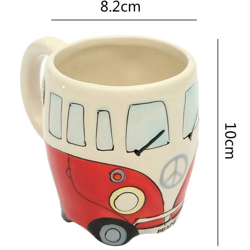 Ручная роспись мультяшная Керамическая форма d кофейная кружка чашка Watter Cup 201 300