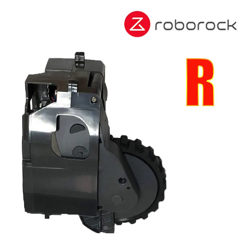 Roborock Вакуумный Очиститель запчасти подходит для Roborock 2 S50 робот для уборки запасные части Швабра Ткань зарядки ворс черный - Цвет: R wheel