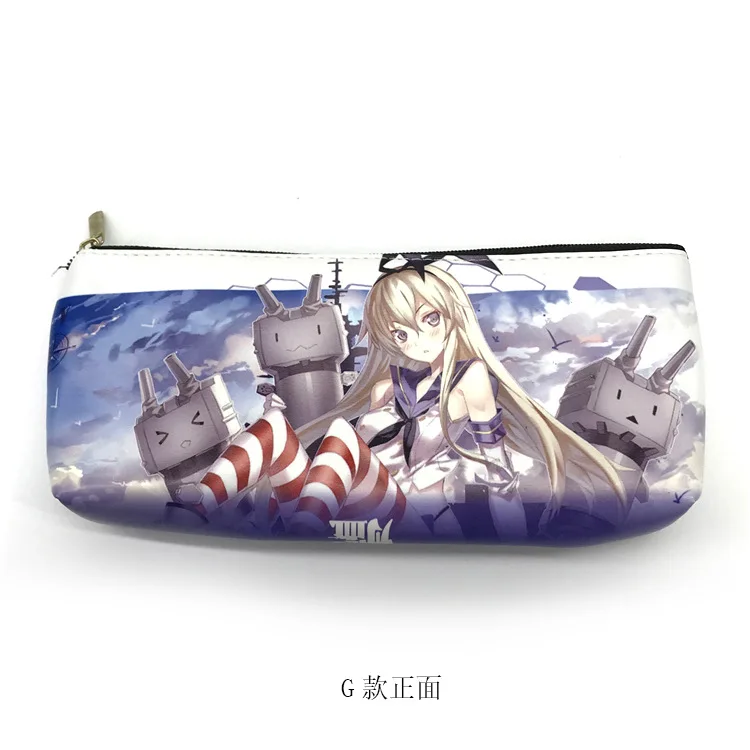 Новая сумка-карандаш Totoro Студенческая сумка для канцелярских принадлежностей мультяшная Danganronpa Монокума медведь Fate Night Stay Zipper косметички для макияжа