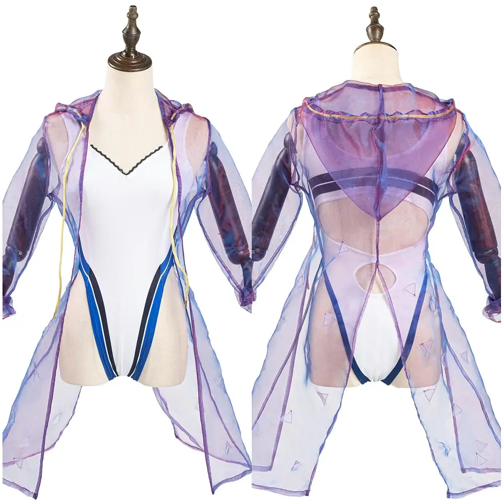 

NEW Arknights Nearl Sunny Morning Nearl Skin Cosplay Costume Women Swimwear Outfits Halloween Carnival Suit girl summer dress