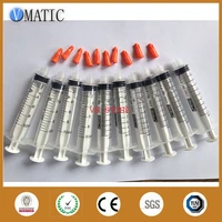 high quality 10 sets non sterilized 10mlcc plastic manual syringe with red luer lock syringe tip capstopper