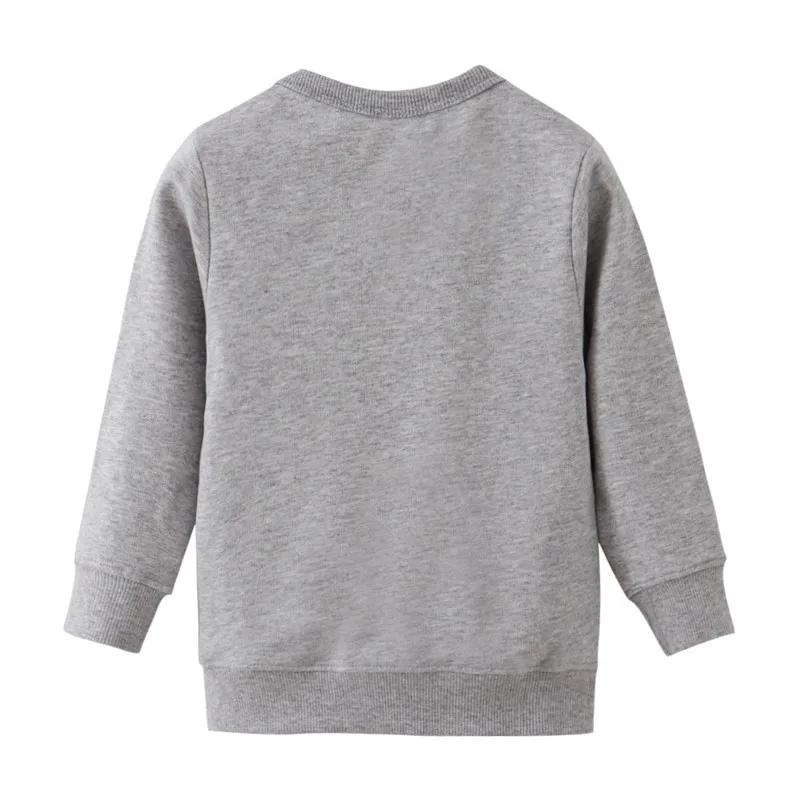 Свитшот с аппликацией для мальчиков длинным рукавом и принтом | Мать ребенок