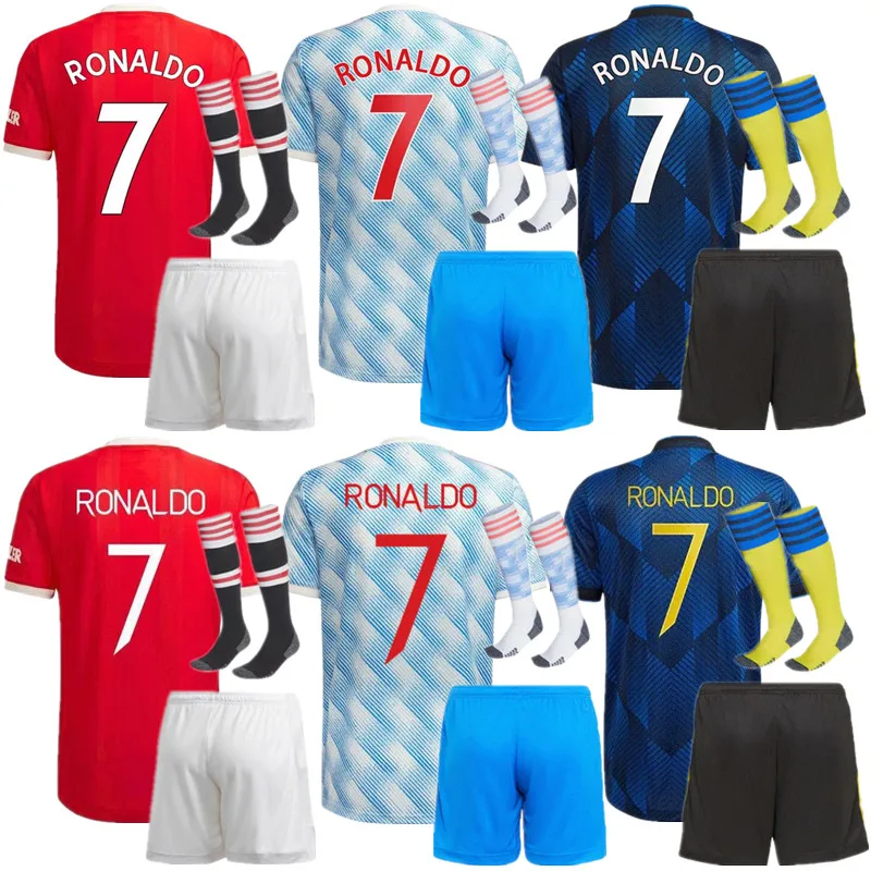 

21 22 21 22 MANCHESTER CHILD SHIRT 2021 2022 UNITED CAVANI UTD VAN DE BEEK B. FERNANDES RASHFORD C,RONALDO BOYS SHIRT IN STOCK