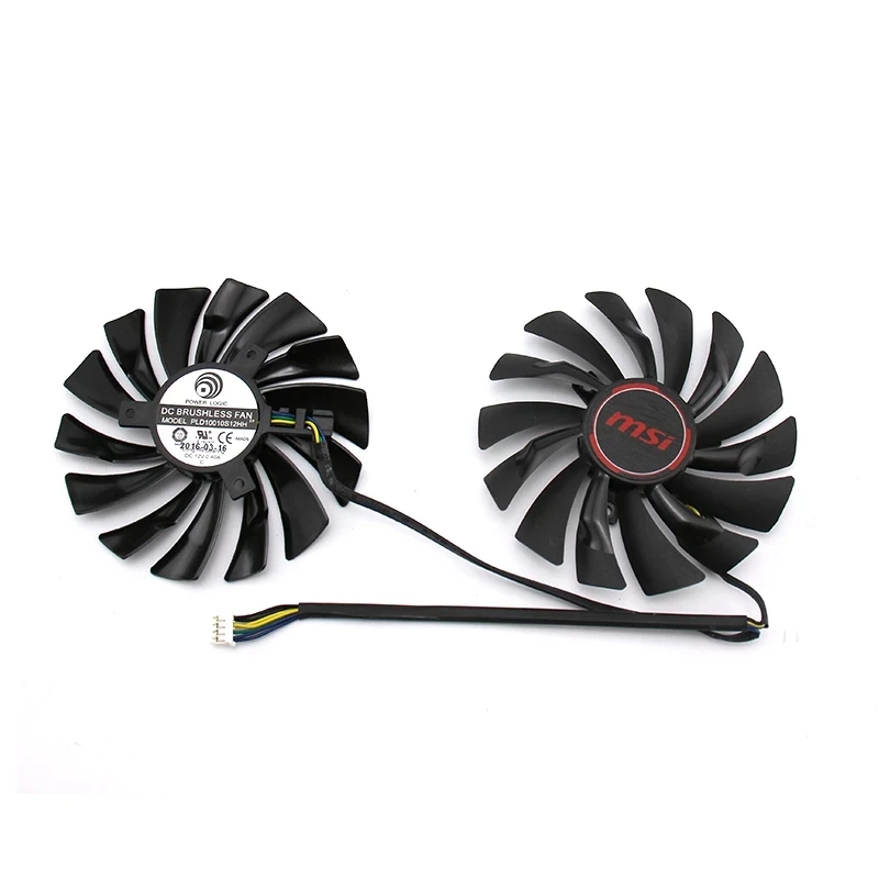 95MM PLD10010S12HH Fans &amp Cooling For MSI GTX 1060 1070 1080 TI RX 470 570 RX580 Gaming GPU Video Card Fan | Компьютеры и офис