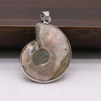 charms natural flash labradorite pendant snails stone pendant for women making jewerly diy necklace bracelet accessories gift