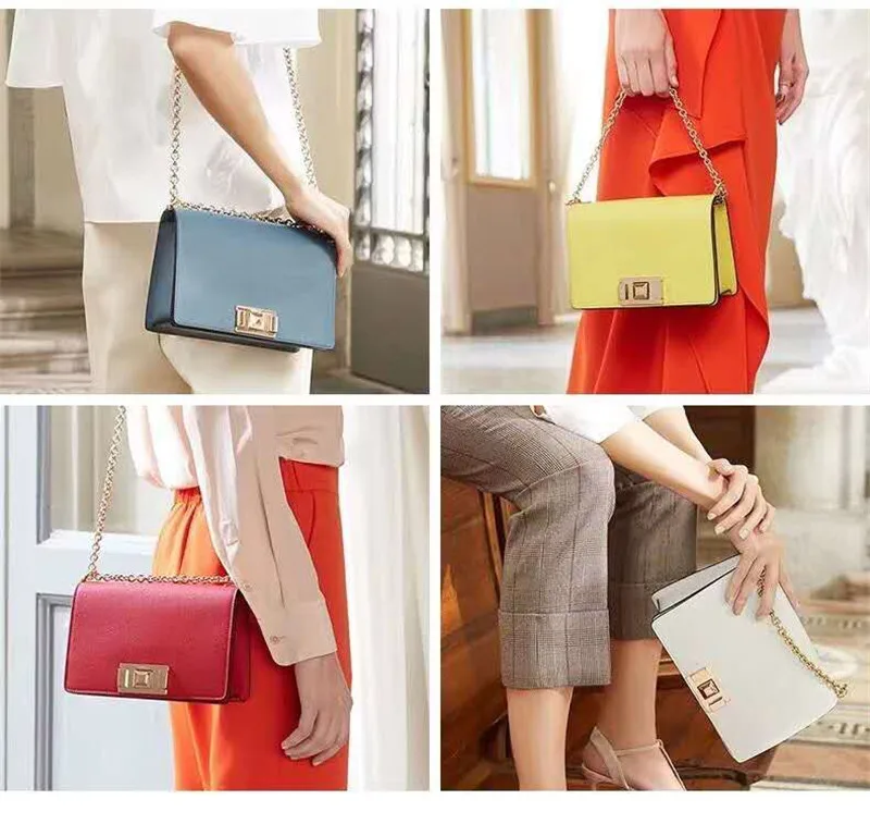 Оригинальные женские сумки FURLA, высокое качество, маленький размер, женские кожаные сумки Furla, фиолетовый цвет, размер 20 см* 8 см* 14 см
