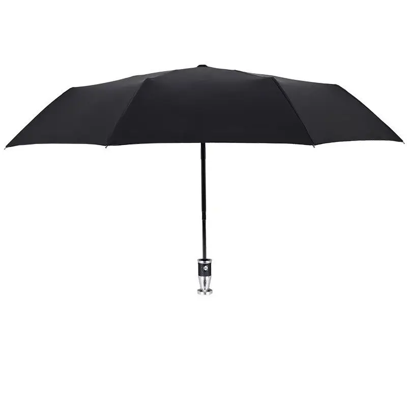 

Full automatic titanium silver sun umbrella for sunshine and rain