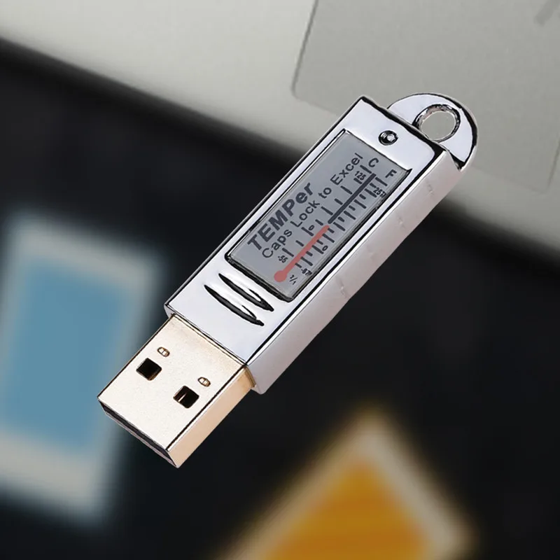 USB Многофункциональный термометр с датчиком контроля температуры регистратор