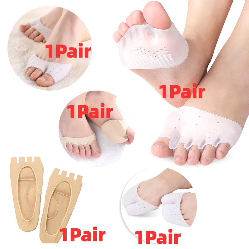 

5Pair Foot Care Tools Pedicure Orthosis Hallux Valgus Plantar Fasciitis Protector Orthopedics Straightener Bunion Corrector