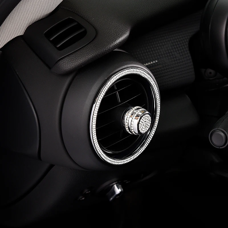 Наклейка на выключатель вентиляции автомобиля для BMW MINI COOPER S F55 F56 F57 аксессуары