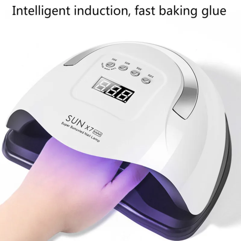 

SUN X7 Max Gel Nails Lamp 57LED UV Quick Dry Auto Dryer Professional Gel Motion Sensing Manicure Material Pedicure