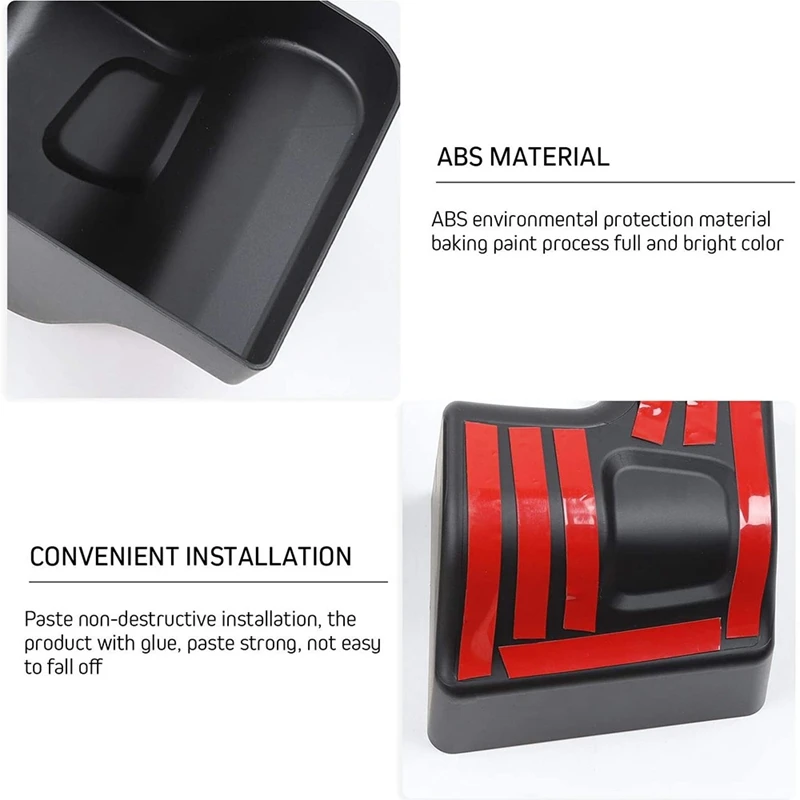 

Interior Storage Box Trunk Organizers Cargo Side Tray for Jeep Wrangler JL 2018-2020