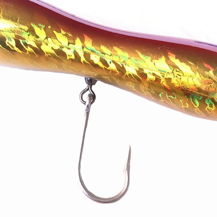 

102g 20cm Austrlian Brand Ocean GT Popping GT Popper Wood Lure Game Lure Sea Fishing Lure Single Hook