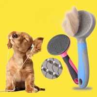 pet dog hair removal combs cleaning fur multiple color needle comb for dog cat rabbit hair remover rake comb pet beauty supplies