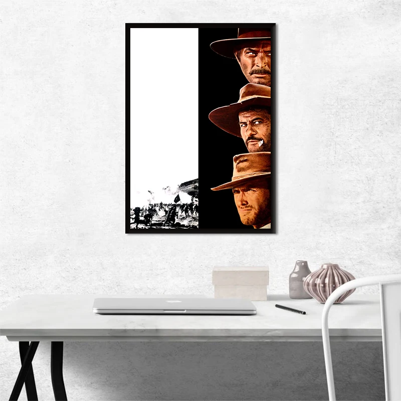 

Canvas Painting The Good, The Good and The Good Posters and Prints Wall Art Picture for Living Room Decor No Frame