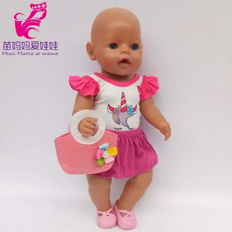

43cm 40cm Baby Doll Hand Bag for 18 Inch Girl Doll Baby Doll Bag Accessories
