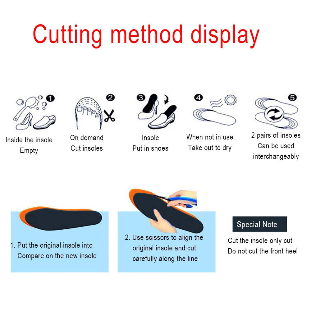 

USB Heated Insoles Electric Foot Warmer Socks Feet Heater Insoles Outdoor Sports Hiking Heating Pad For Women Men