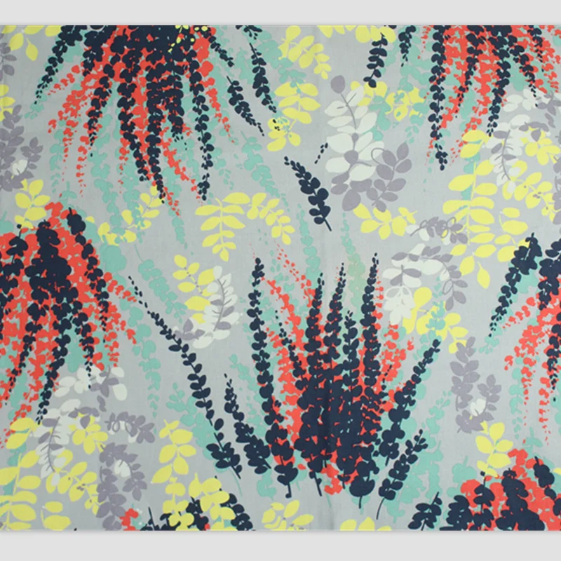 

140cm Width Cotton canvas printing cloth Nordic wind fabric