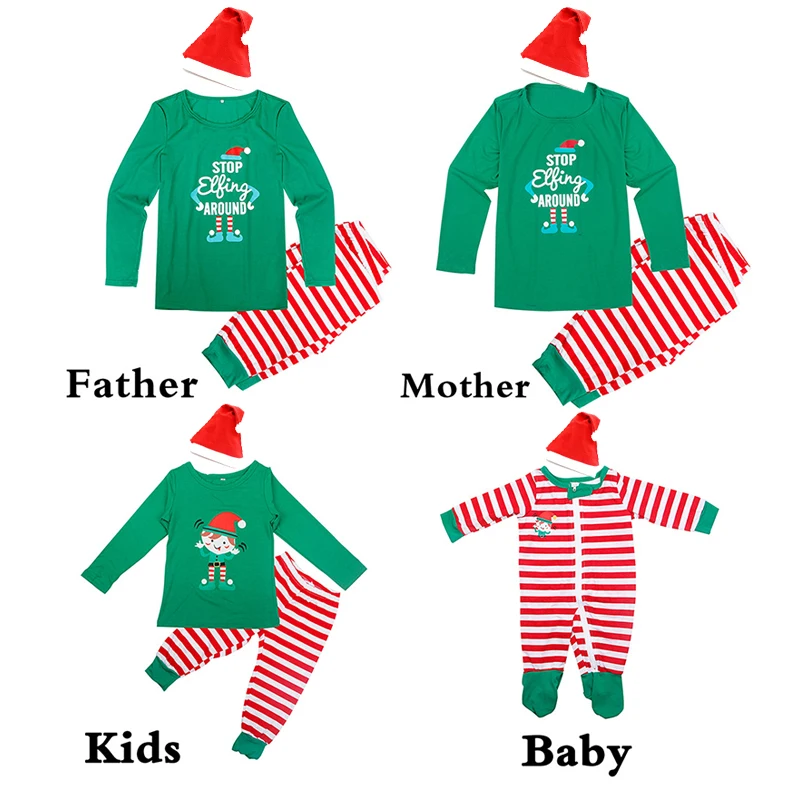 Одинаковые рождественские костюмы для всей семьи Рождественские наряды с