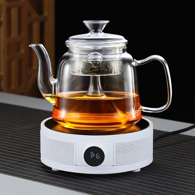 

Glass Teapot Automatic Household Heat Resistant Universal Coffee Steaming Electric Pot Multifunctional Bouilloire Water Kettles