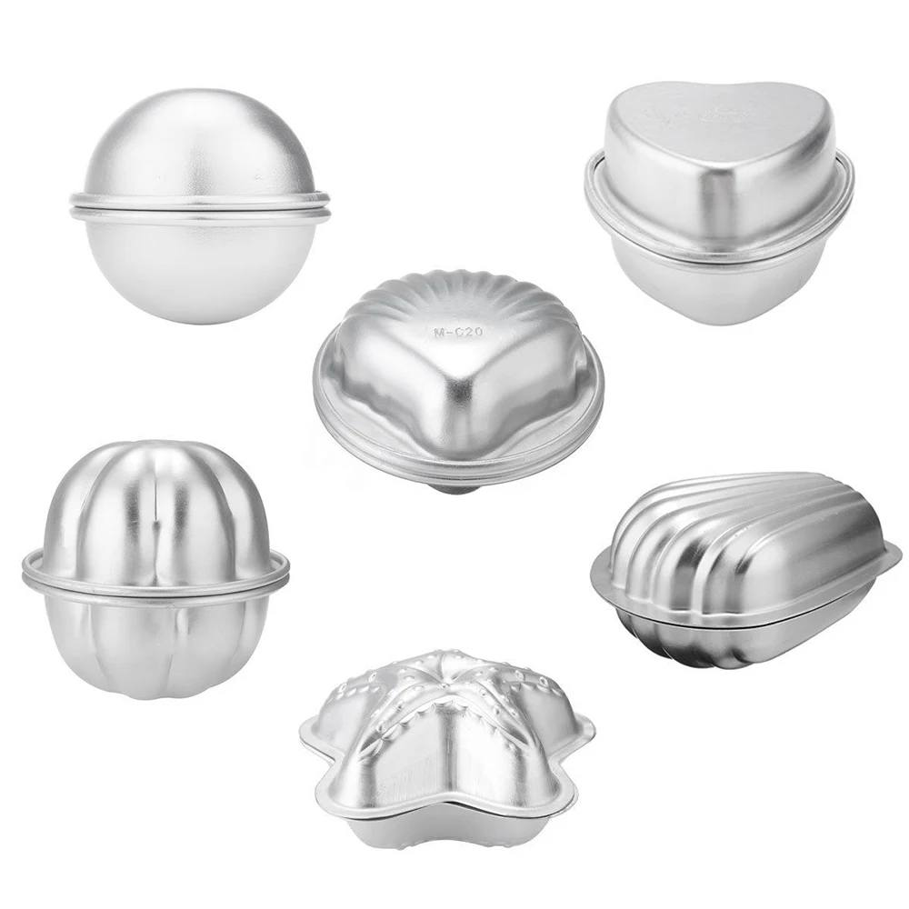 Алюминиевая металлическая форма для бомбы ванны самостоятельного изготовления