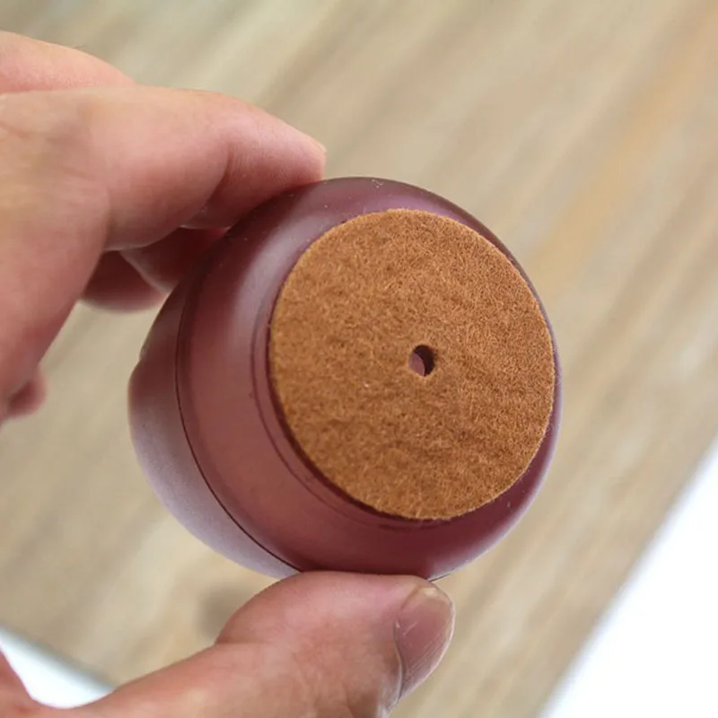 Мебельные ножки из коричневого ПВХ колпачки для ножек стула защита стола