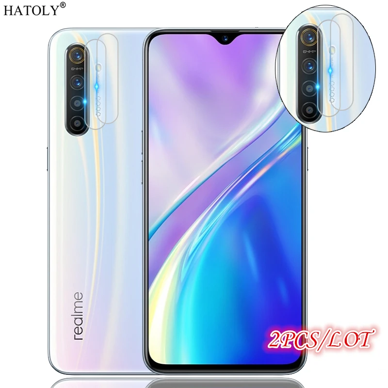 2 шт. стекло на Realme X2 объектив камеры протектор экрана для Oppo камера защитная HD