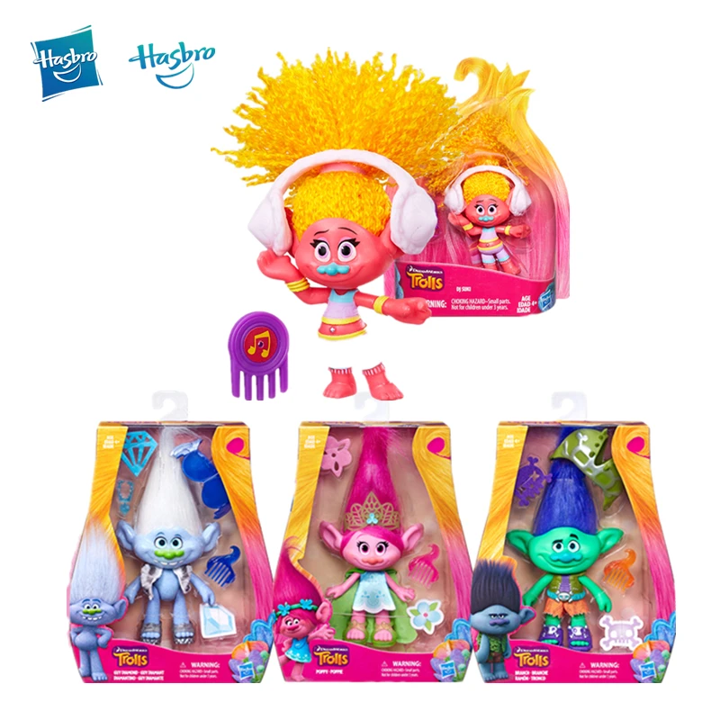 

Hasbro Anime Doll Elves Tangle Troll Town Collection Series Doll Doll Children Toy Gift
