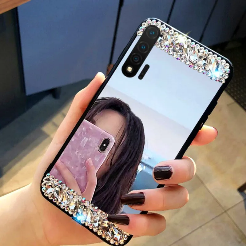Зеркальный силиконовый чехол для Huawei Honor 20 Pro 10 Lite 8A 8C 9X P30 P20 20S View | Мобильные