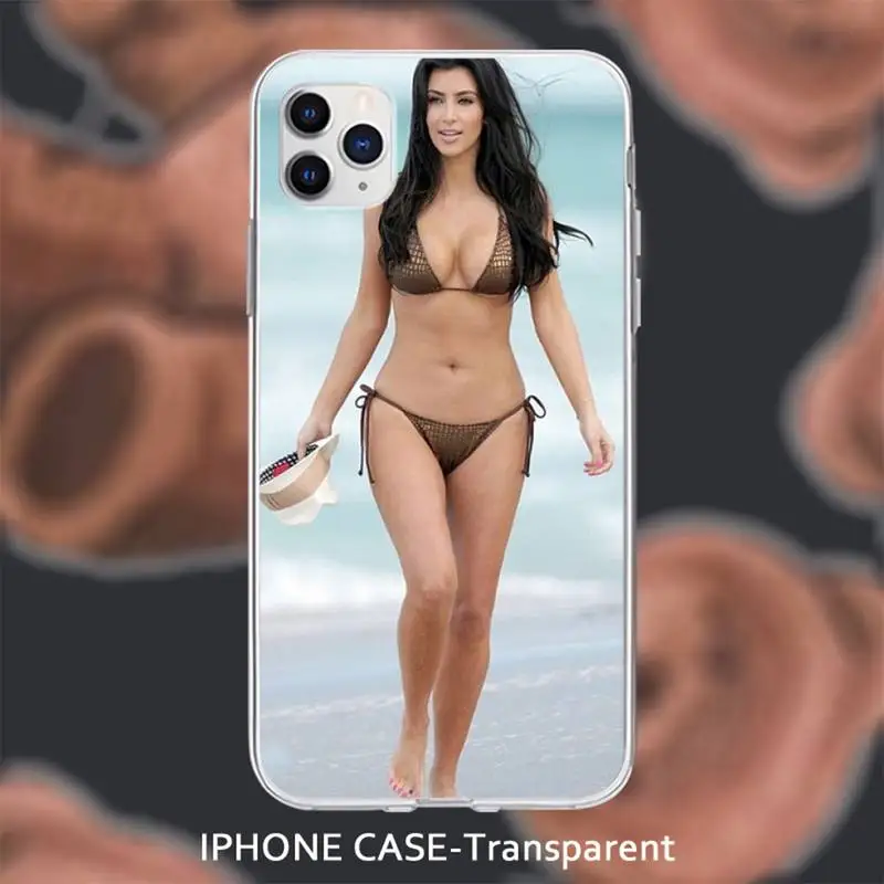 

Kardashian Transparent case cover for iphone se 2020 6 6s 7 8 plus x xs max xr 11 12 pro max coque