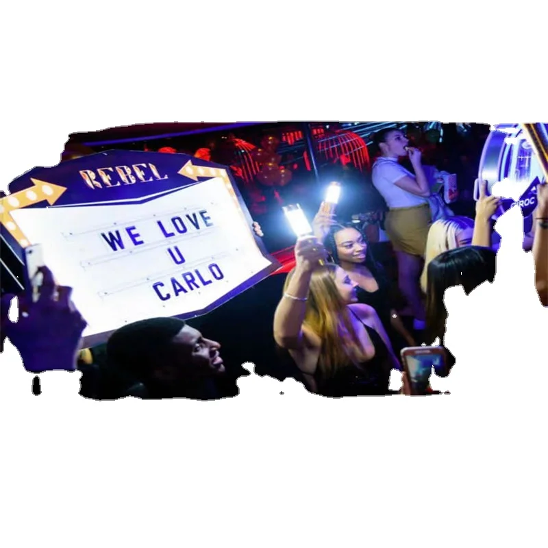

Marquesina LED con logotipo personalizado para club nocturno, novedadCD