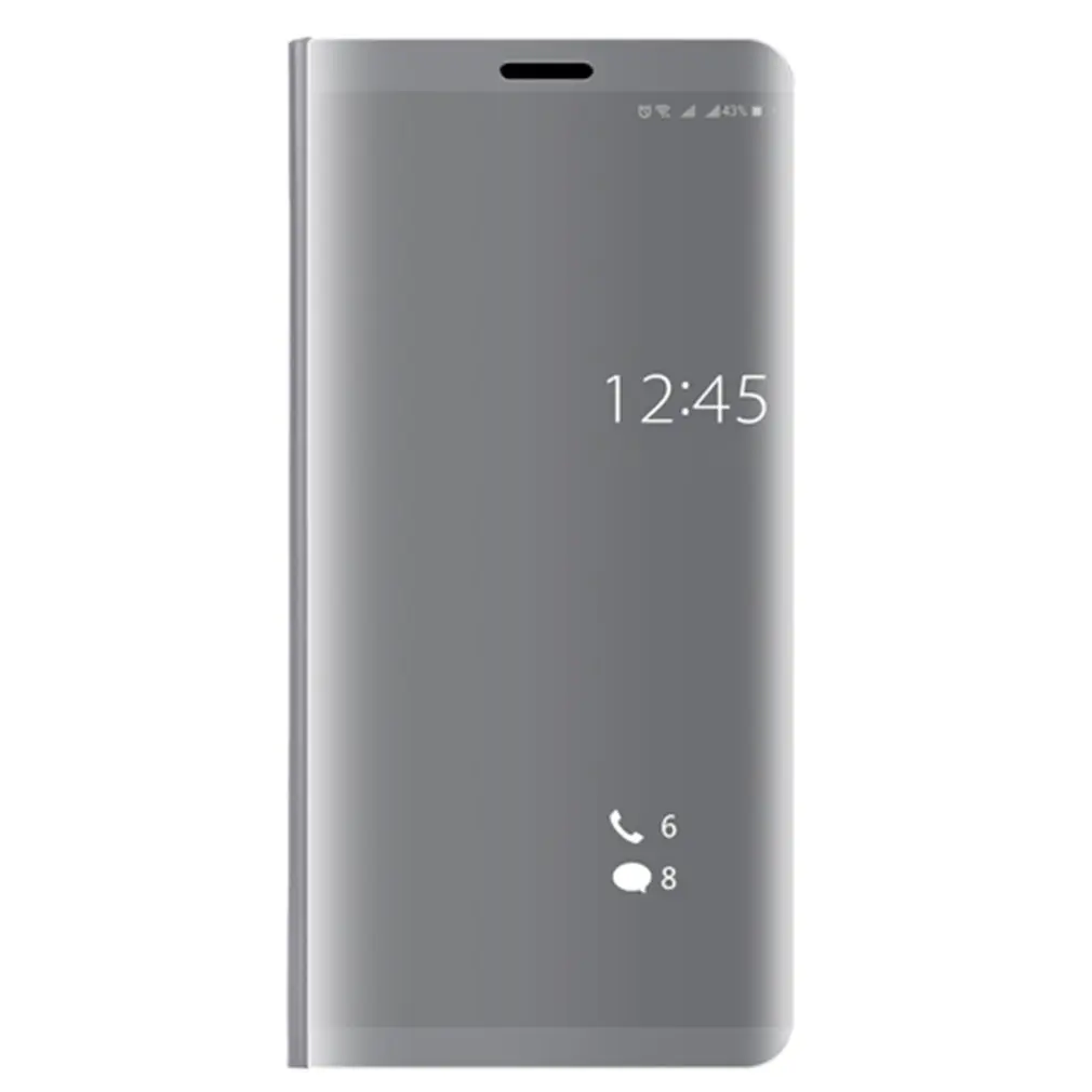 Новейший Гальванизированный умный зеркальный чехол-подставка для смартфона |