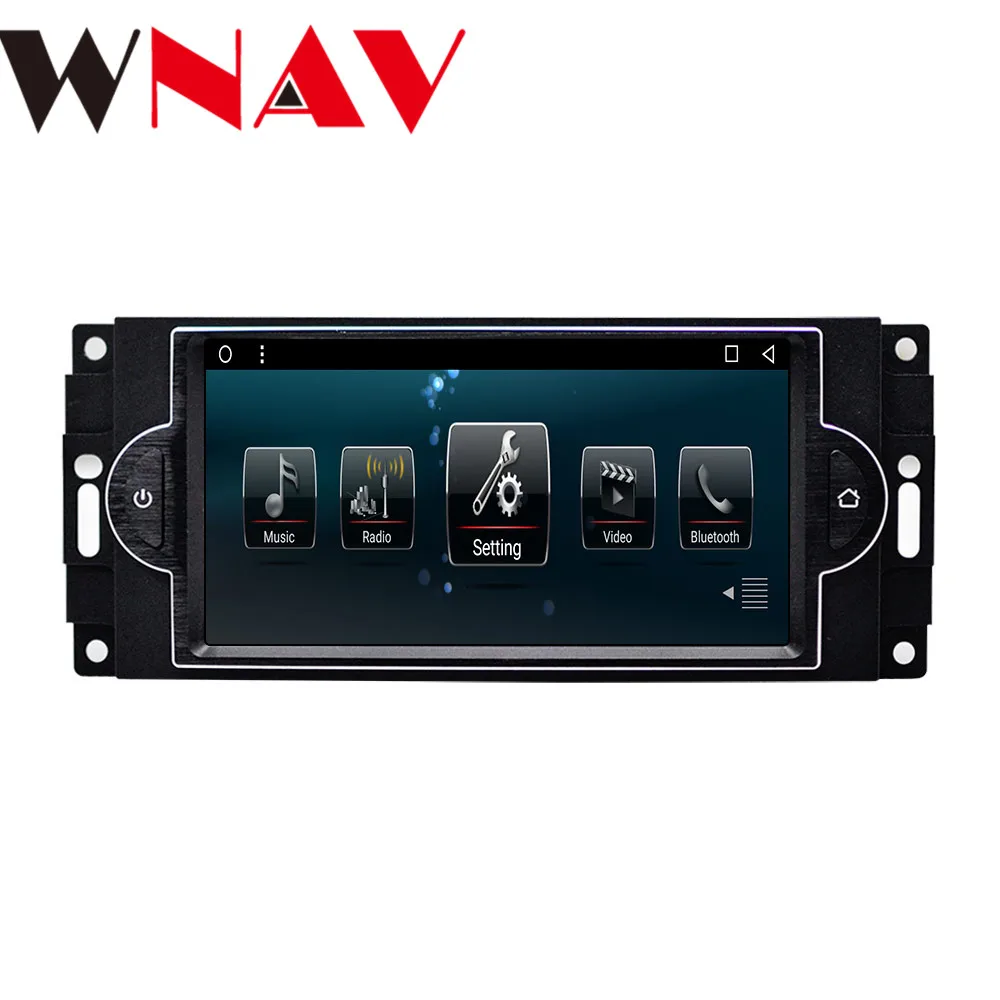 " Android 8,1 Восьмиядерный Автомобильный gps навигация для Chrysler 300c/Dodge ram/Jeep Grand Cherokee/Commander мультимедийный плеер головное устройство
