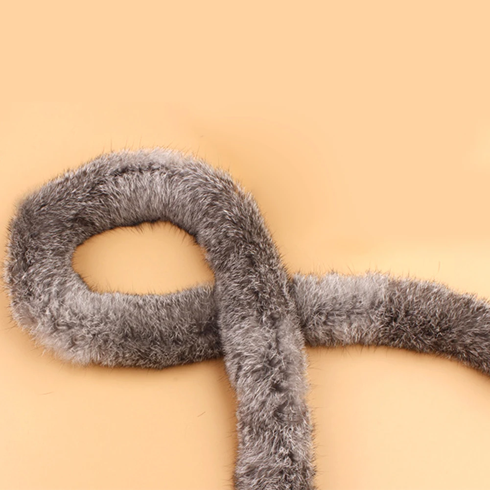 Ленточка аксессуары искусственный мех кролика DIY пушистые ленты отделка для