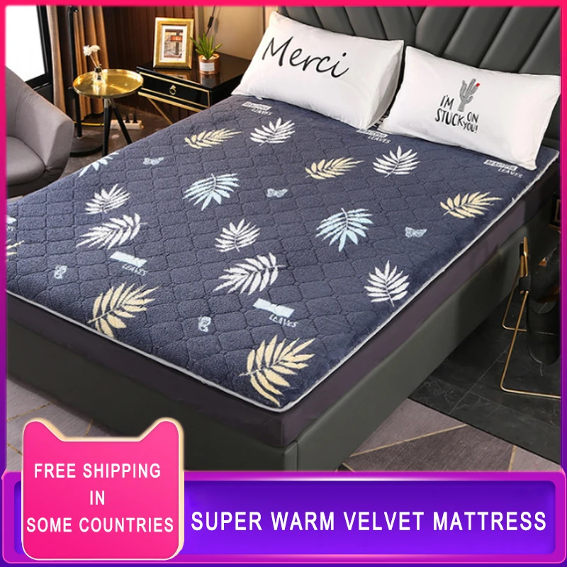 6 см толстые фланелевые теплые вельветовые нескользящие носки матраса