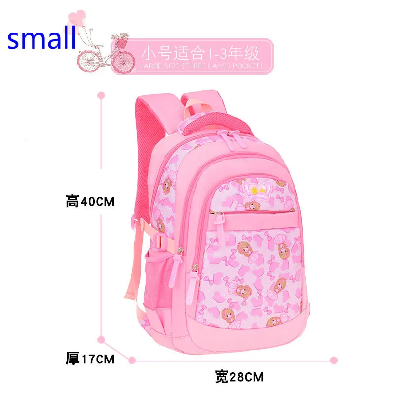 Cute Princess Children School Bags girls Orthopedic school backpack kids schoolbag Waterproof Backpack Teenager Mochila Infantil