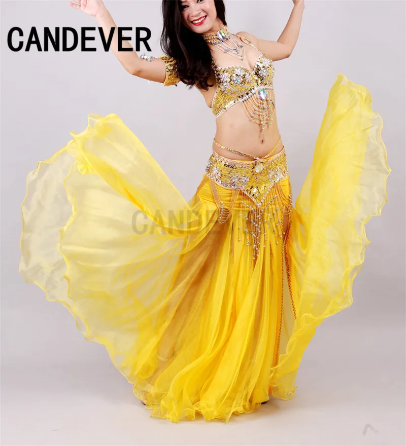 Восточная женская модель профессиональный бюстгальтер и ремень Цыганская юбка