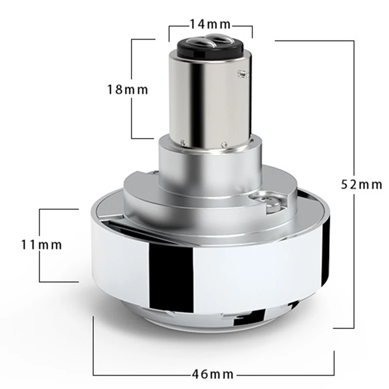 

1PC Angel Eye Flash Motorcycle Headlight Tail Brake Rear Lights LED Motorbike Accessories Universal Brake Lamp