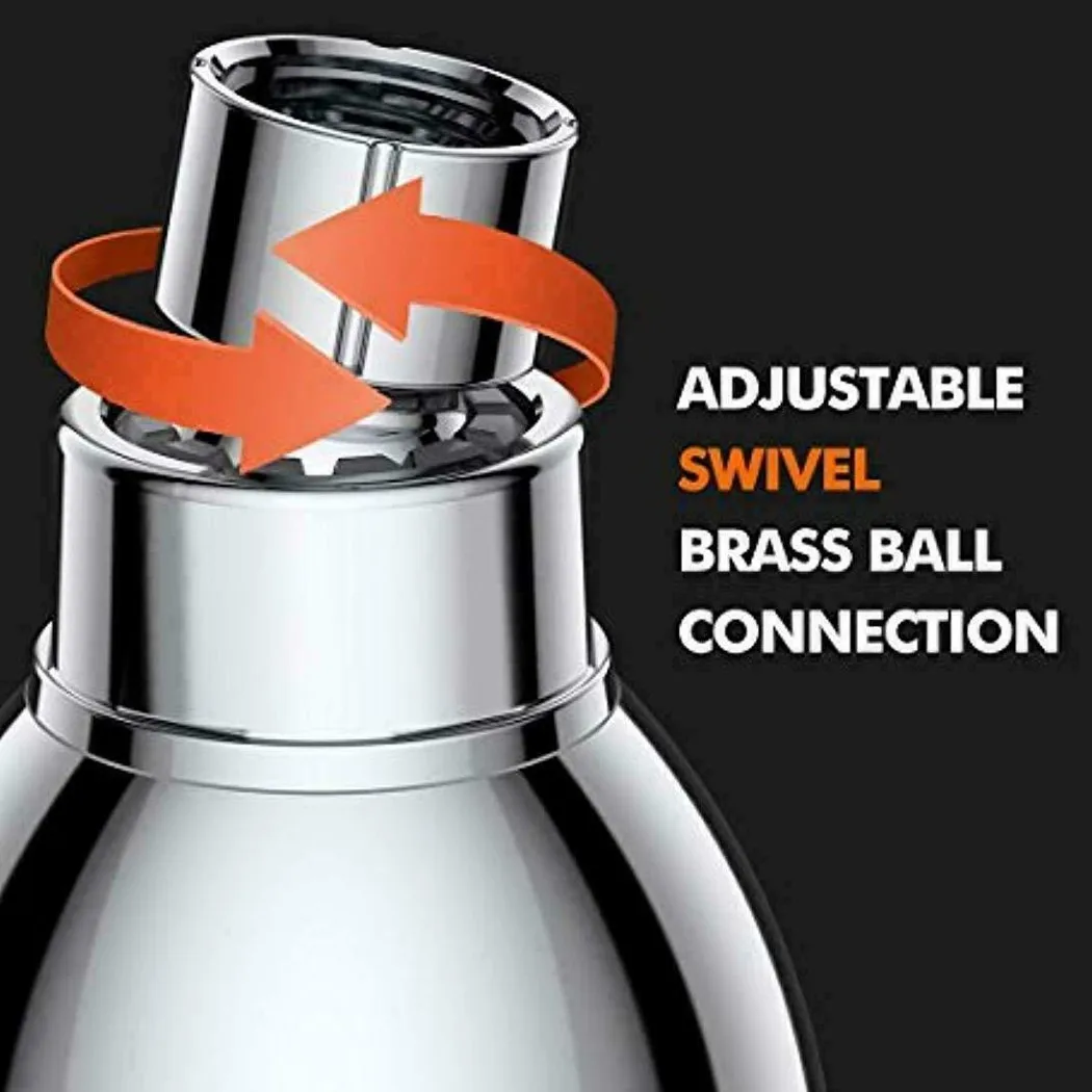 

Shower Shower Head Showerhead Anti-leak Chrome Fixed Head High Pressure