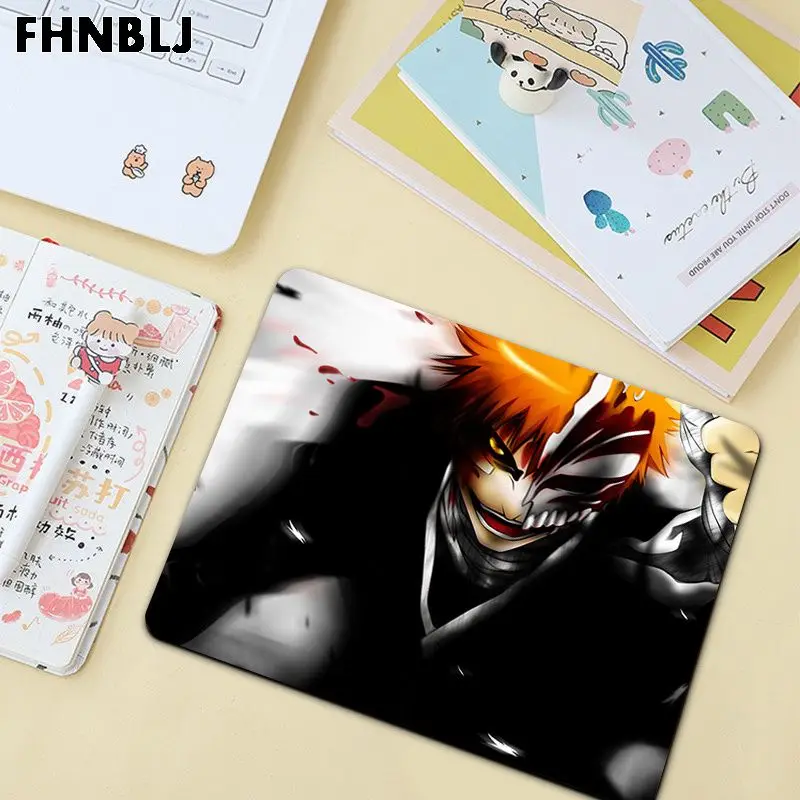 

FHNBLJ New Design BLEACH Kurosaki ichigo Anime Keyboard Gaming MousePads Top Selling Wholesale Gaming Pad mouse