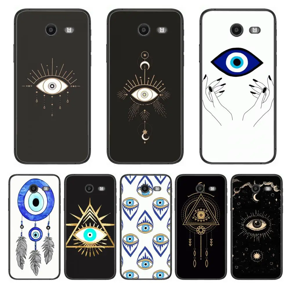 

Popular big eyes, eyes Phone Case Hull For Samsung Galaxy J 4 3 5 6 7 8 EU 2018 Plus 2017 Black Shell Art Cell Cover TPU