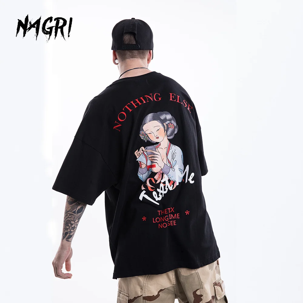 

Футболка мужская с забавным графическим рисунком, уличная одежда в стиле хип-хоп, повседневный топ с коротким рукавом для пар, на лето