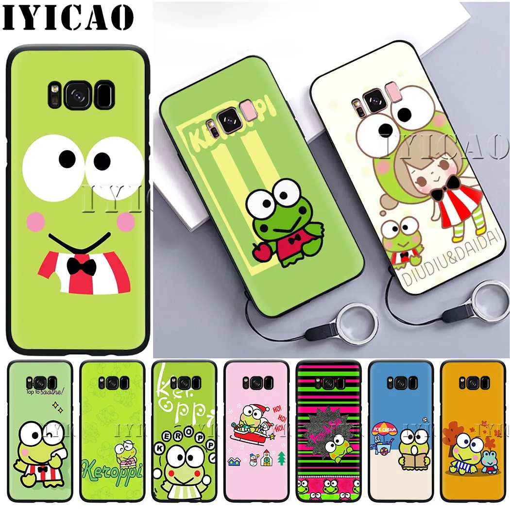 IYICAO Милая мультяшная лягушка Keroppi Мягкий силиконовый чехол для Samsung Galaxy S6 S7 край S8