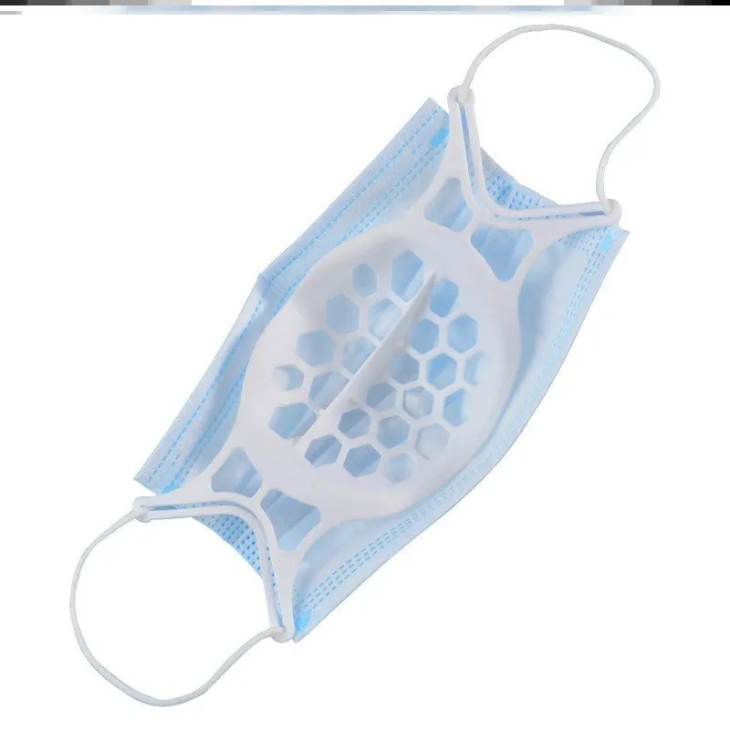 

3D Mouth Mask Support PE Anti-removal Makeup Breathing Assist Help Mask Inner Cushion Bracket Mask Holder Breathable Valve Adult