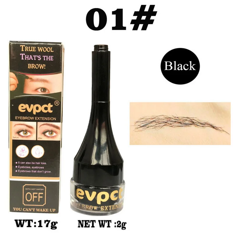 Абсолютно новые волосы для бровей натуральный оттенок наращивание макияж