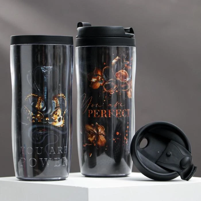 Парные термостаканы POWER 2 шт. 350 мл сохраняет тепло ч 5231884 | Дом и сад