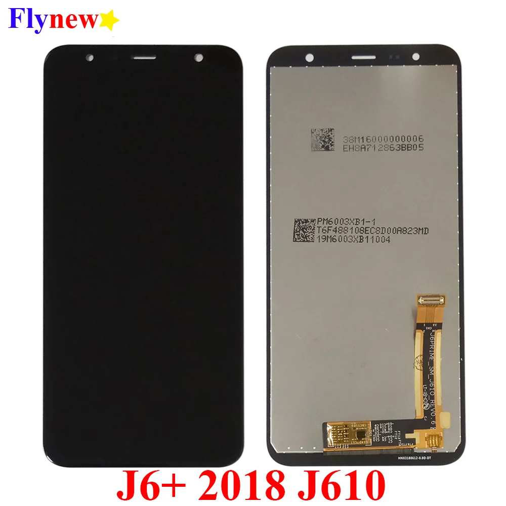 Оригинальный 6 0 ''ЖК дисплей для Samsung Galaxy J6 + J610 J610F J610FN ЖК экран Запасные части