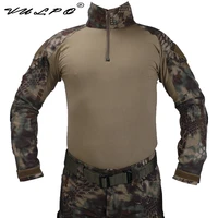 vulpo tactical bdu mandrake shirts military action camouflage t shirt military role playing game ghillie suits